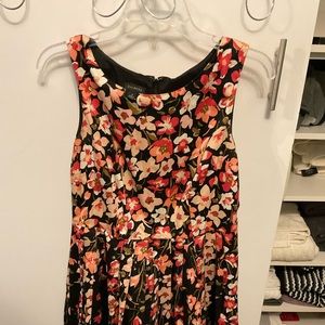 Talbots midi dress full skirt.